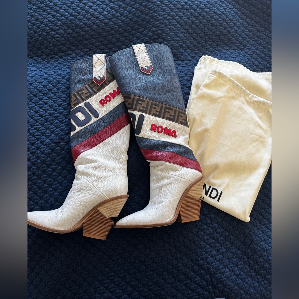 Fendi cowboy boots